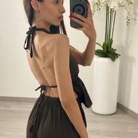 Coordinato “Giselle” Marrone