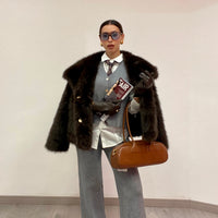 Pelliccia “Chalet” Marrone