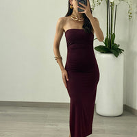 Abito “Eva” Bordeaux