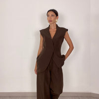 Tailleur “Elettra” Marrone