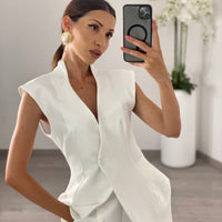 Tailleur “Elettra” Bianco