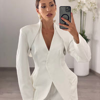 Tailleur “Elettra” Bianco