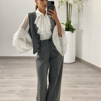 Tailleur “Harper” Grigio