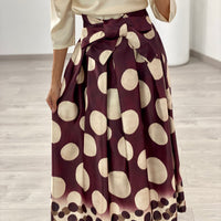 Gonna “Evelyn” Bordeaux