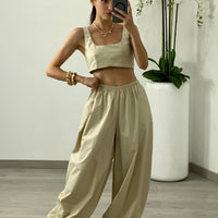 Coordinato “Iside” Beige