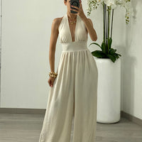 Tuta “Calliope” Beige