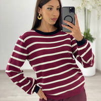 Maglia “Italia” Bordeaux