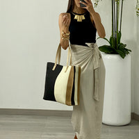 Gonna “Amalfi” Beige