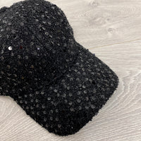 Cappello “Paillettes” Nero