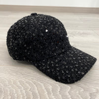 Cappello “Paillettes” Nero