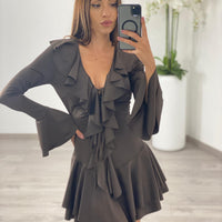 Abito "Amira" Marrone