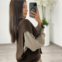 Gilet "Marrone" Lumina