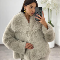 Pelliccia "Sveva" Beige