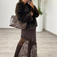 Pelliccia "Sveva" Marrone