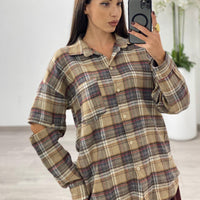 Camicia "Victoria" Beige