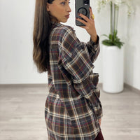 Camicia "Victoria" Bordeaux