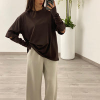 T-shirt "Emily" Marrone