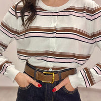 Cardigan "Penny" Bianco