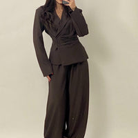 Tailleur "Sahara" Marrone