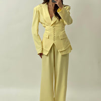 Tailleur "Reina" Giallo