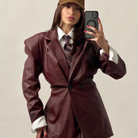 Blazer "Forma" Bordeux