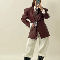 Blazer "Forma" Bordeux
