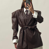 Blazer "Forma" Marrone