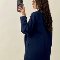Blazer Monopetto Blu