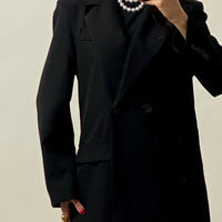 Blazer Doppiopetto Nero