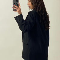 Blazer Doppiopetto Nero