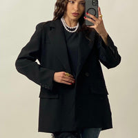 Blazer Doppiopetto Nero