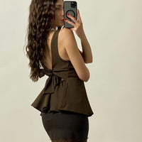 Top "Sophie" Marrone