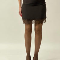 Minigonna "Margot" Marrone