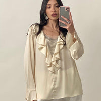 Camicia "Soleil" Panna