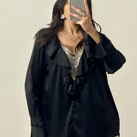 Camicia "Soleil" Nera