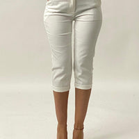Capri pant "Bianco"