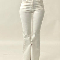 Jeans "Corinne" Bianco
