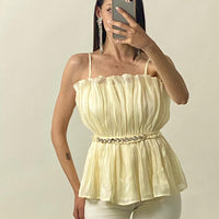 Top "Marble" Giallo