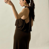 Abito "Odette" Marrone