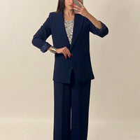 Tailleur "Prisma" Blu