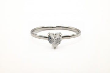 Anello "Cuore Argento"