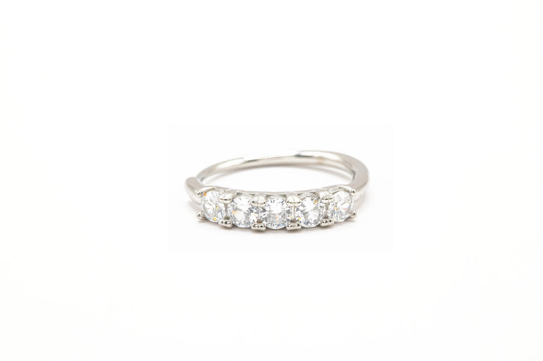 Anello "Fascia Brillantini"