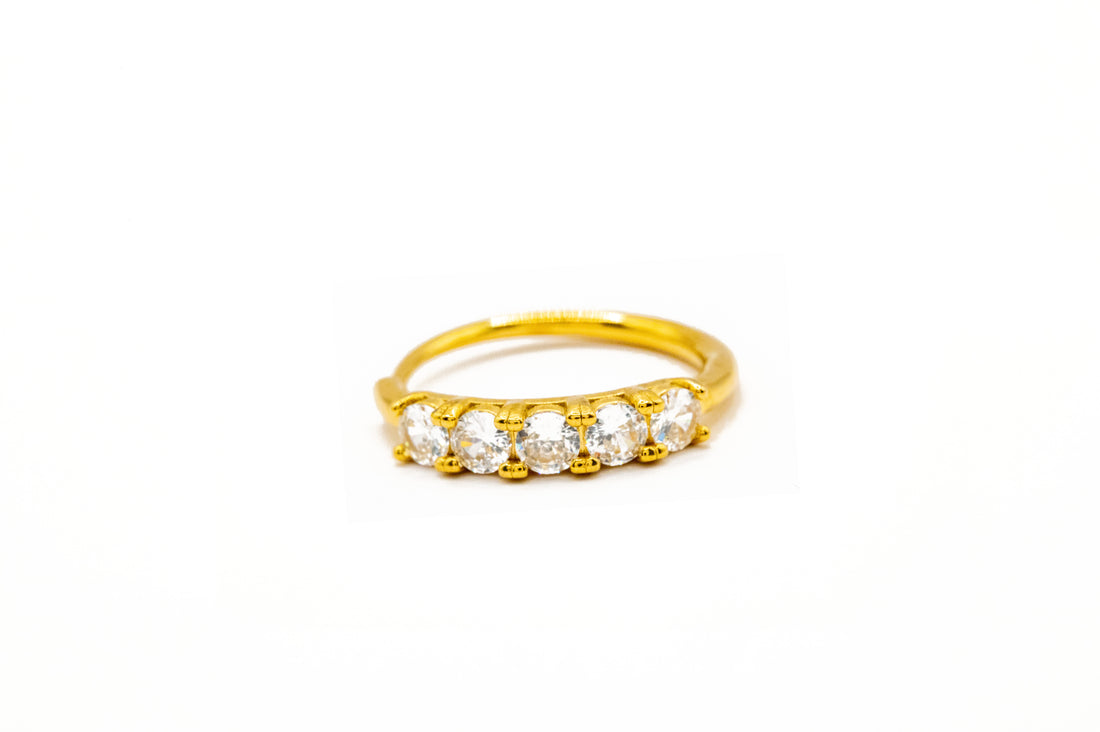 Anello "Fascia Brillantini"