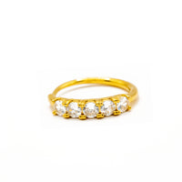 Anello "Fascia Brillantini"