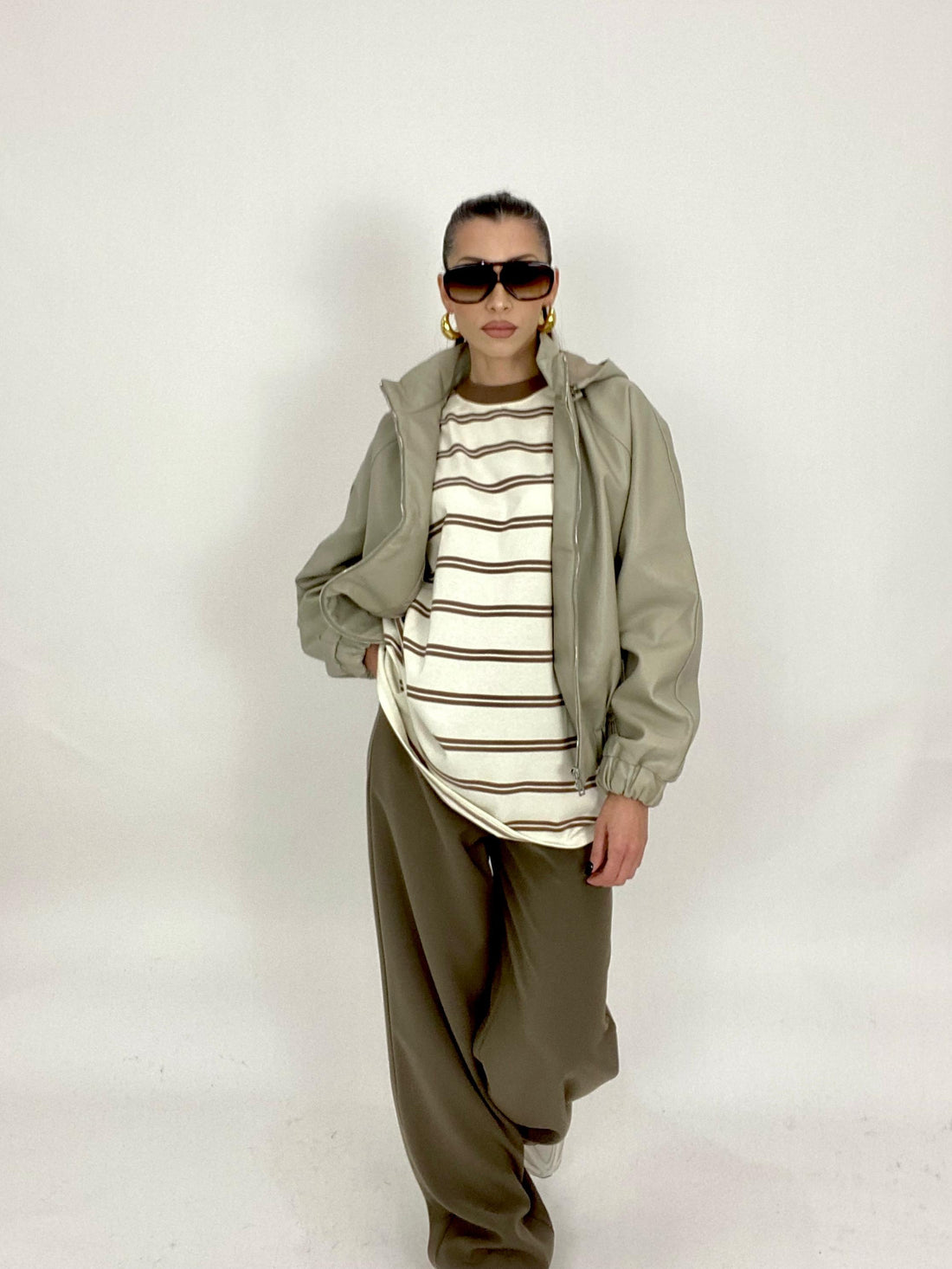Pantalone "Daniela" Fango