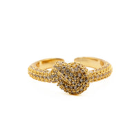 Anello "Nodo Con Brillantini"