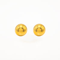 Orecchini "Bottone" Small Acciaio