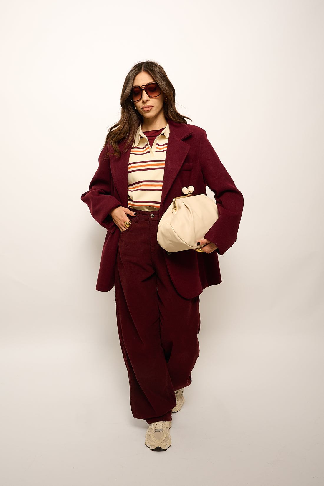 Maxi Pochette "Mia" Panna