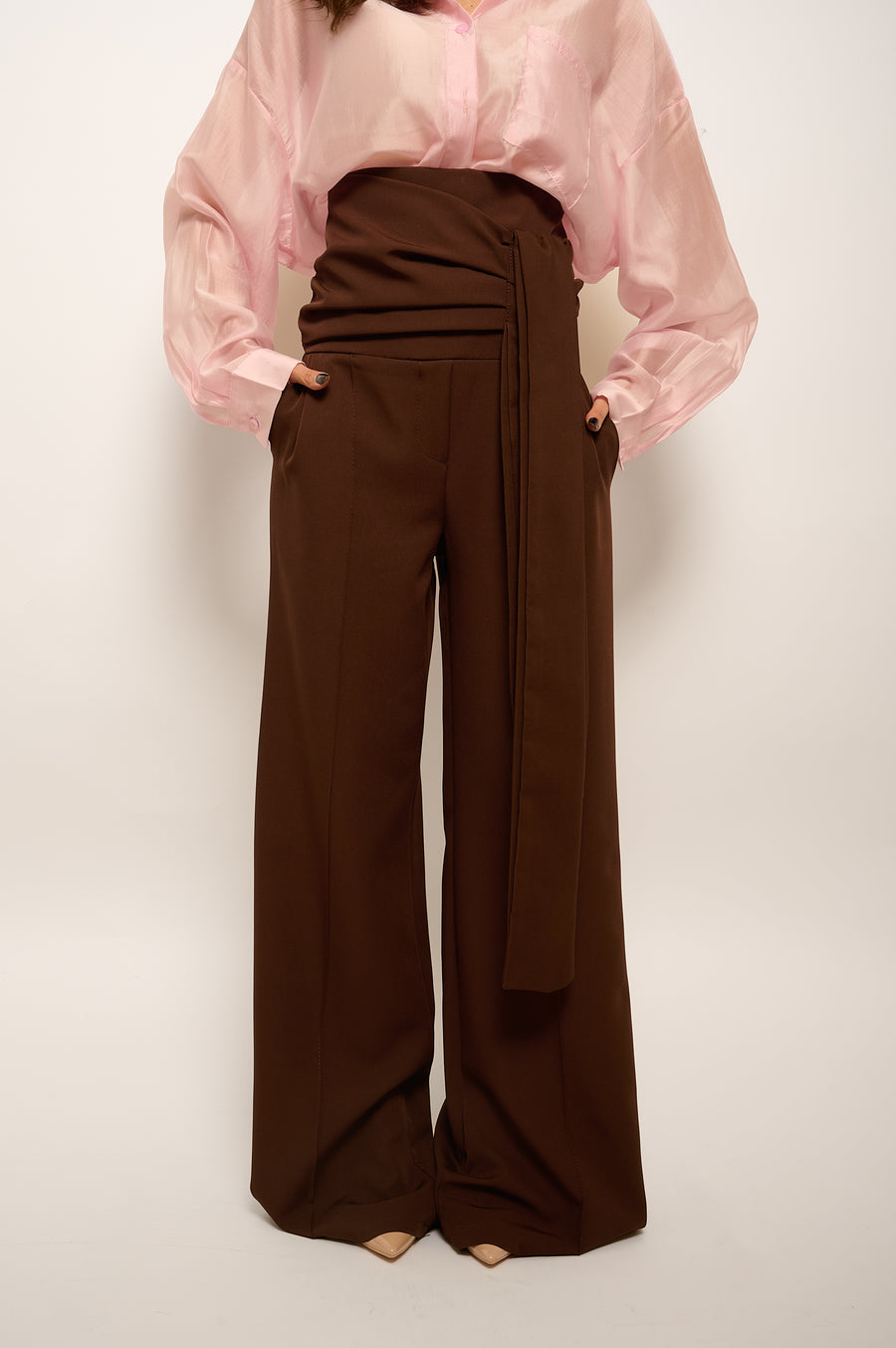 Pantalone "Luce" Marrone