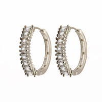 Orecchini "Cerchietto Strass"
